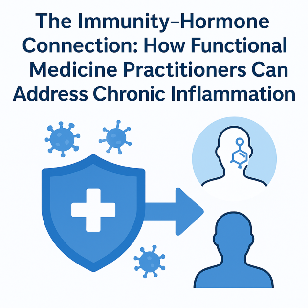 Blog The Immunity–Hormone Connection: How Functional Medicine Practitioners Can Address Chronic Inflammation